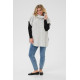 Kaffe Cmala Knit Poncho Grey