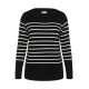Kaffe Clizzy Boatneck PO -l.s B/C-str