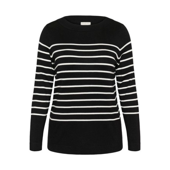 Kaffe Clizzy Boatneck PO -l.s B/C-str