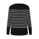 Kaffe Clizzy Boatneck PO -l.s B/C-str