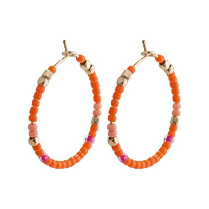 Pilgrim Selena Earring Orange