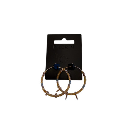 Pilgrim Cadence Earrings Brown