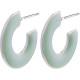 Pilgrim Baila Earring Silver Green