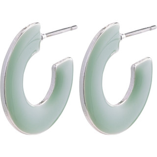 Pilgrim Baila Earring Silver Green