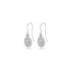 Pilgrim Heather Earrings Silver