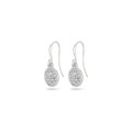Pilgrim Heather Earrings Silver