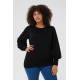 Kaffe Clizzy LS Pullover Black