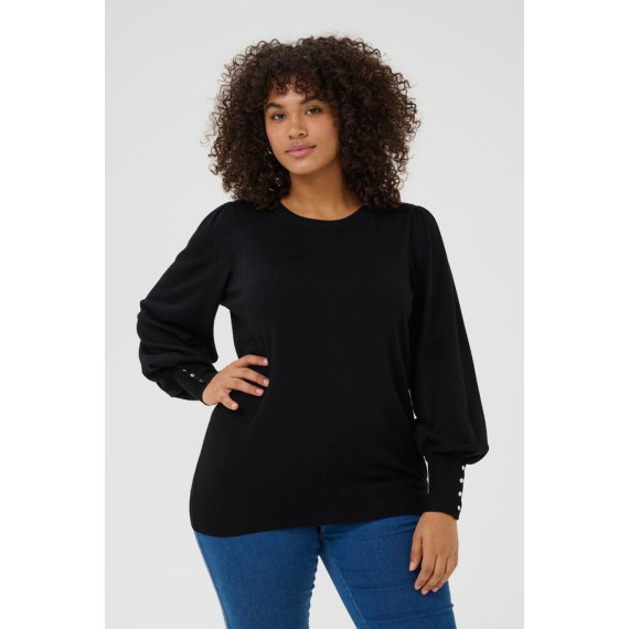 Kaffe Clizzy LS Pullover Black