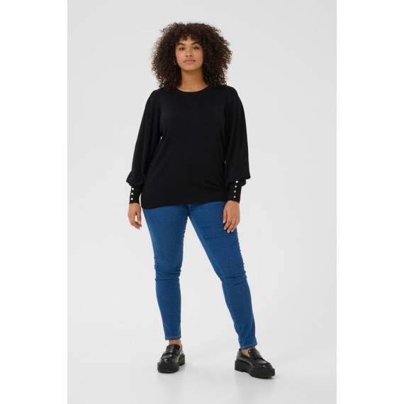 Kaffe Clizzy LS Pullover Black