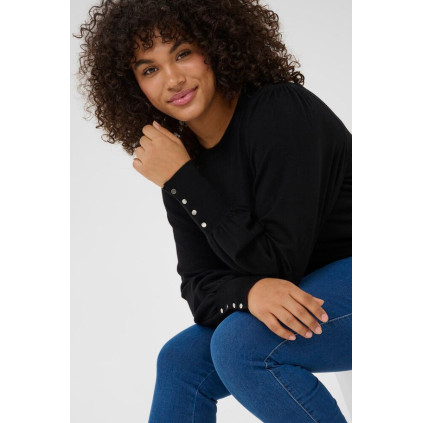 Kaffe Clizzy LS Pullover Black