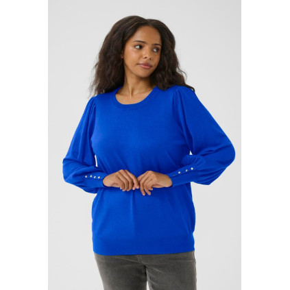 Kaffe Clizzy LS Pullover Royal Blue