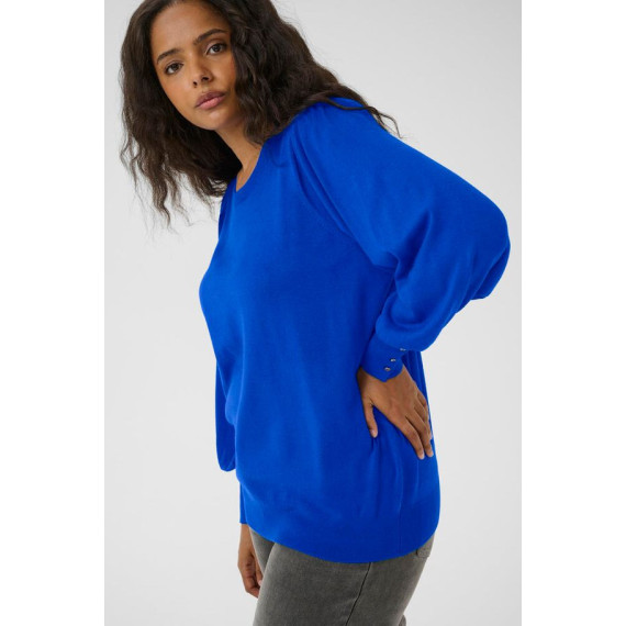 Kaffe Clizzy LS Pullover Royal Blue