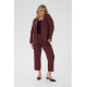 Kaffe Csakira Cropped Pants Fudge