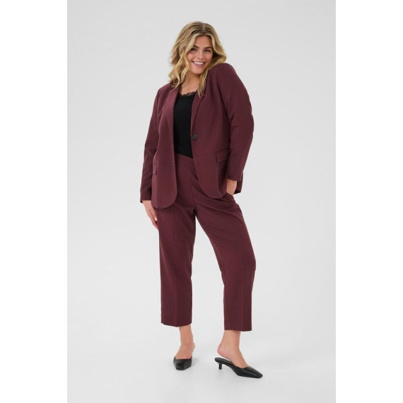 Kaffe Csakira Cropped Pants Fudge