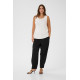 Kaffe Ccarina Rhinestone Top - Chalk