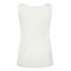 Kaffe Ccarina Rhinestone Top - Chalk