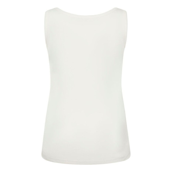 Kaffe Ccarina Rhinestone Top - Chalk