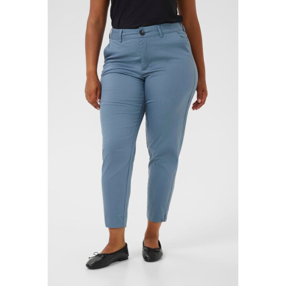 Kaffe Cleana Chino 7/8 Pants - Bering Sea