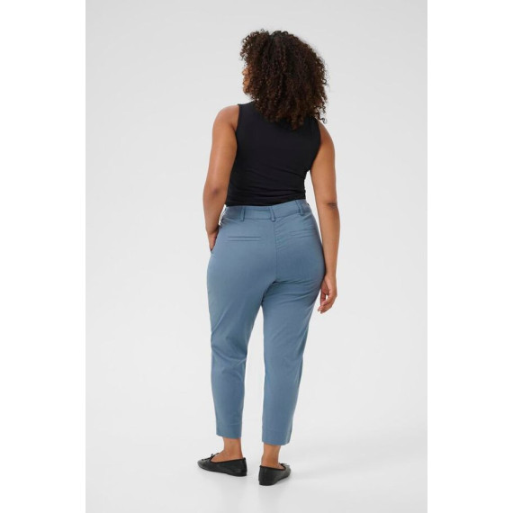 Kaffe Cleana Chino 7/8 Pants - Bering Sea