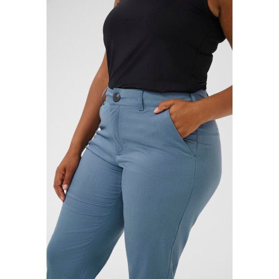 Kaffe Cleana Chino 7/8 Pants - Bering Sea