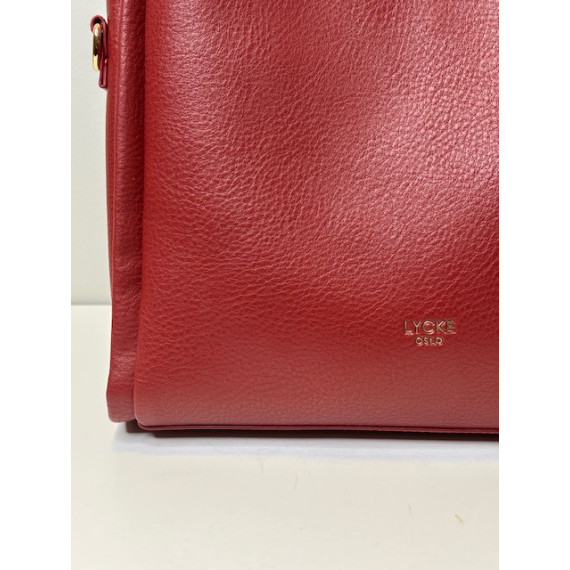 Lycke Kragerö Hand Bag Red