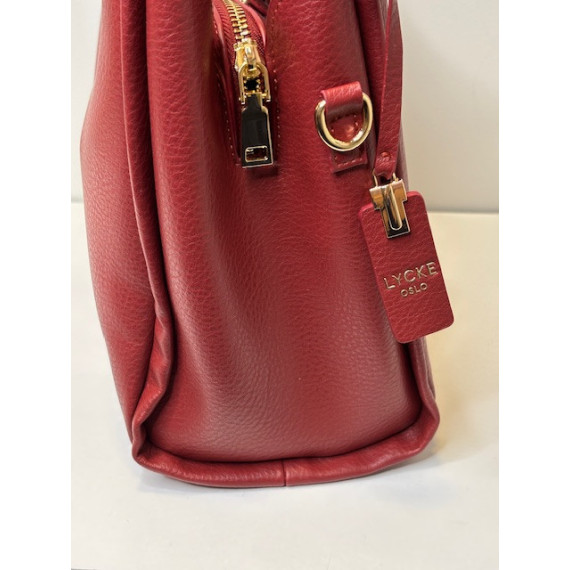 Lycke Kragerö Hand Bag Red