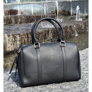 Lycke Sandnes Handbag Round Black XL