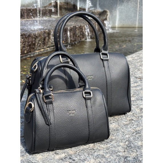 Lycke Sandnes Handbag Round Black XL