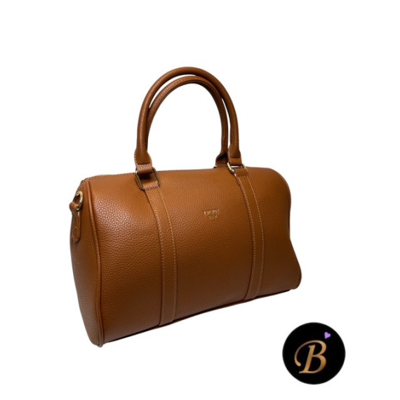 Lycke Sandnes Handbag Round Cognac XL
