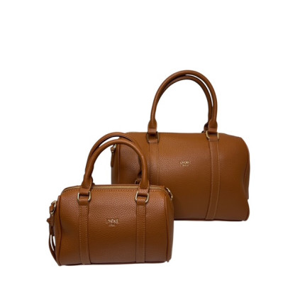 Lycke Sandnes Handbag Round Cognac XL