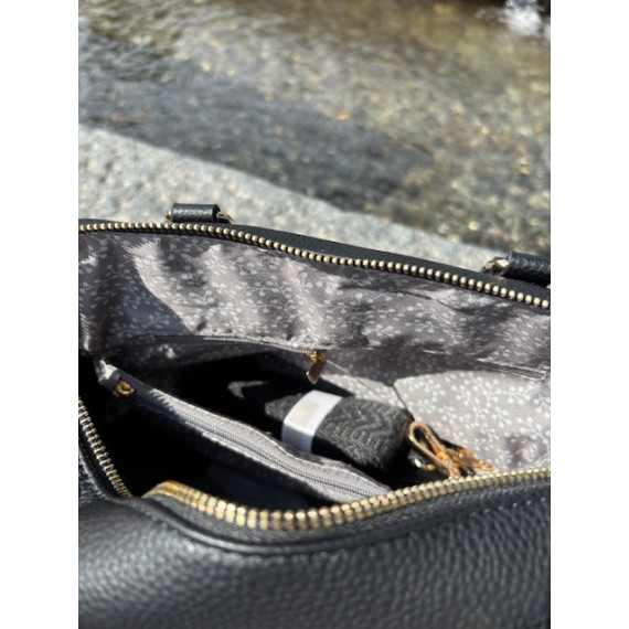 Lycke Sandnes Handbag Round Black