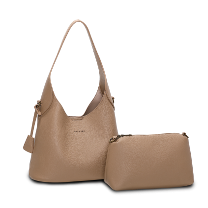 Puccini Miriam Shoulder bag Taupe