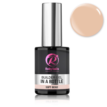 RobyNails BuilderGel in a Bottle Soft Beige