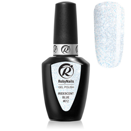 RobyNails Gel Polish Iridescent Blue 612