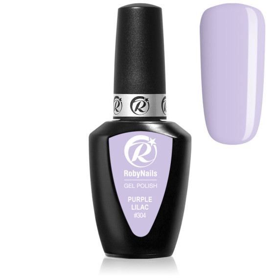 RobyNails Gel Polish Purple Lilac 304