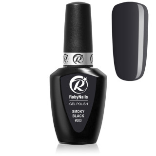 RobyNails Gel Polish Smoky Black 300