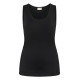 Kaffe Cerina Jersey Top Windsor Black Deep