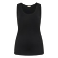 Kaffe Cerina Jersey Top Windsor Black Deep