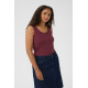 Kaffe Cerina Jersey Top Windsor Wine