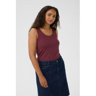 Kaffe Cerina Jersey Top Windsor Wine