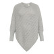 Kaffe Colina Poncho Grey OneSize