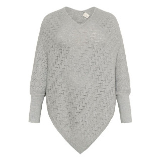 Kaffe Colina Poncho Grey OneSize