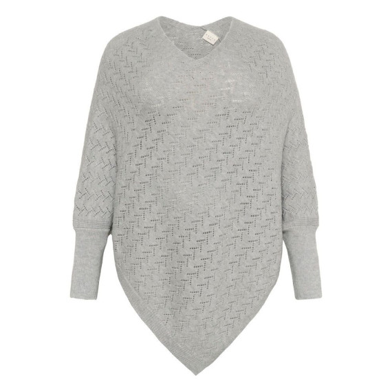 Kaffe Colina Poncho Grey OneSize