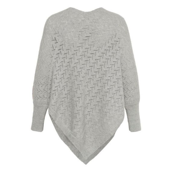 Kaffe Colina Poncho Grey OneSize
