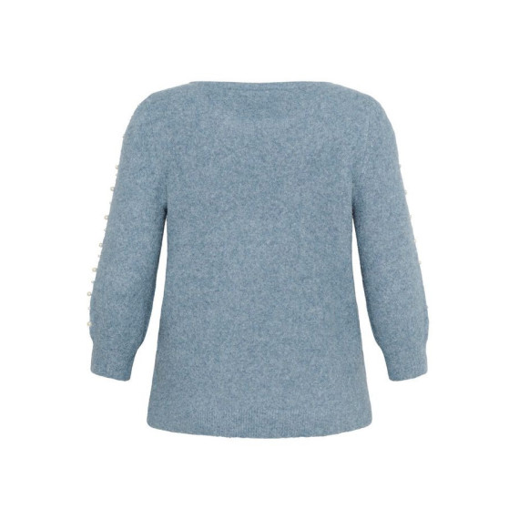 Kaffe Cletty Pullover Windward Blue Melange