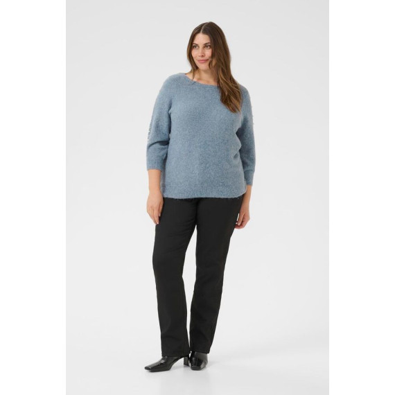 Kaffe Cletty Pullover Windward Blue Melange