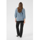 Kaffe Cletty Pullover Windward Blue Melange
