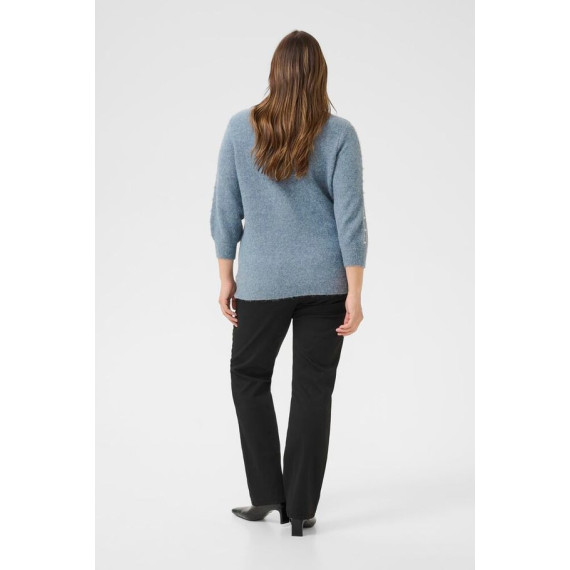 Kaffe Cletty Pullover Windward Blue Melange
