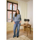 Kaffe Cletty Pullover Windward Blue Melange