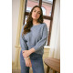 Kaffe Cletty Pullover Windward Blue Melange